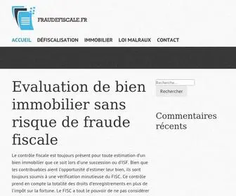 Fraudefiscale.fr(Défiscalisation) Screenshot