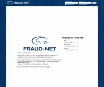 Fraudnet.com(Fraudnet) Screenshot