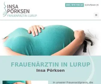 Frauenaerztin-Lurup.de(Insa Pörksen) Screenshot