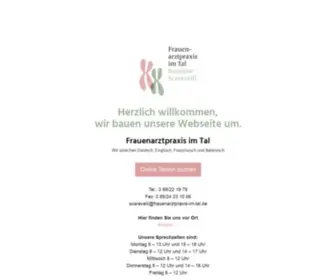 Frauenarztpraxis-IM-Tal.de(Frauenarztpraxis im Tal) Screenshot