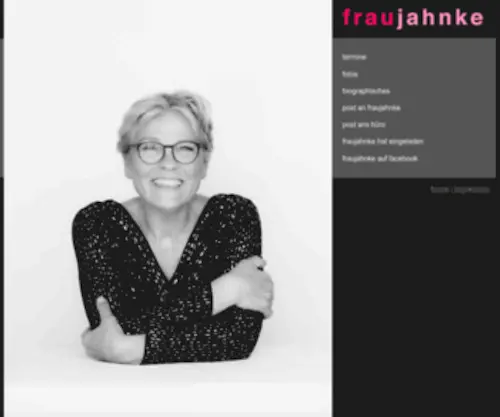 Fraujahnke.de(Startseite) Screenshot