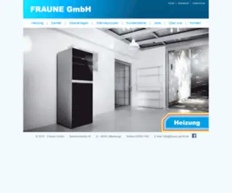 Fraune-GMBH.de(Fraune GmbH) Screenshot