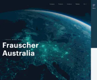 Frauscher.com.au(Local presence) Screenshot