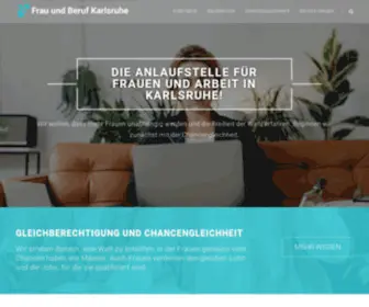 Frauundberuf-Karlsruhe.de(Frau und Beruf) Screenshot