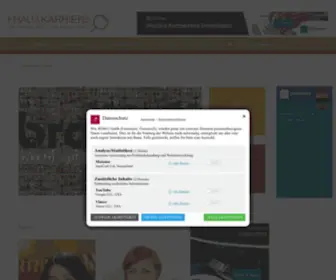 Frauundkarriere.com(Frau und Karriere) Screenshot