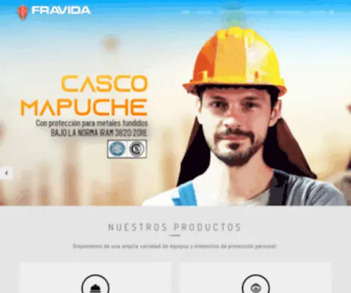 Fravida.com.ar(Francisco Vicente Damiano S.A) Screenshot