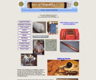 Frayedknotarts.com(Frayed Knot Arts Main Page with Navigation Aids) Screenshot