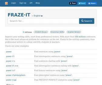Fraze.it(Improve Your English Writing Skills) Screenshot