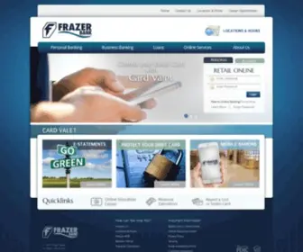 Frazerbank.com(Frazerbank) Screenshot