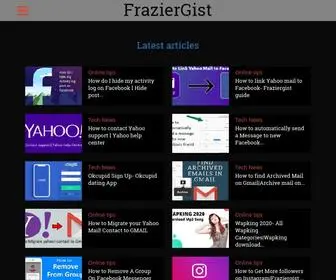 Fraziergist.com(fraziergist) Screenshot