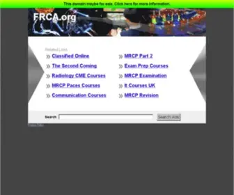 Frca.org(Frca) Screenshot