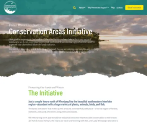 FRCnconservation.ca(Fisher River Cree Nation) Screenshot