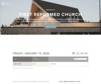 FRCSC.org(First Reformed Church) Screenshot