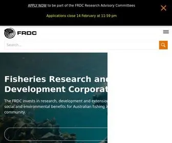 FRDC.com.au(Fisheries Research and Development Corporation) Screenshot