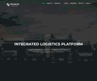 Fre8Wise.com(Move Cargo Wisely) Screenshot