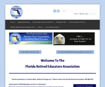 Frea.org(We are a member of the National Retired Teachers Organization (NRTA)) Screenshot
