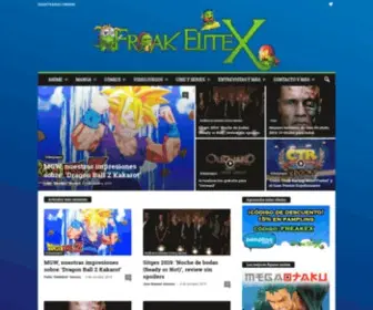 Freakelitex.com(Anime, Manga, Videojuegos, Cine y Cómics) Screenshot