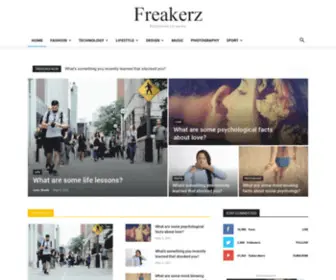 Freakerz.com(Freakerz) Screenshot