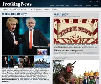 Freakingnews.com(Photoshop Contests and Pictures) Screenshot