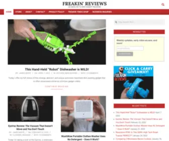 Freakinreviews.com(As Seen on TV and Gadget Reviews) Screenshot