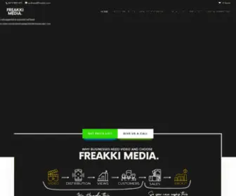 Freakki.com(Video Production & Branding Agency in Brisbane and the Gold Coast) Screenshot