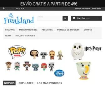 Freakland.es(Tienda online Friki) Screenshot