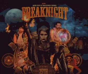 Freaknightfestival.com(Freaknight Festival) Screenshot