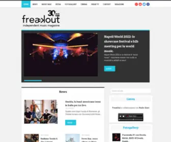 Freakoutmagazine.it(FreakOut Magazine OnLine) Screenshot