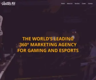 Freaks4U.com(Marketing Agency For Esports And Gaming) Screenshot