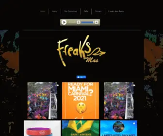 Freaksnymas.com(Freaks Mas Miami Carnival 2021) Screenshot