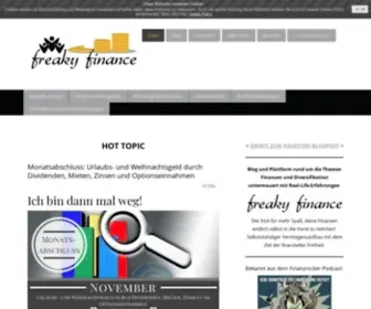 Freakyfinance.net(Dein Blog rund um die finanzielle Freiheit) Screenshot