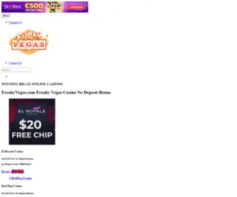 Freakyvegas.com(FreakyVegas) Screenshot