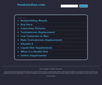 FreakZonline.com(FreakZonline) Screenshot
