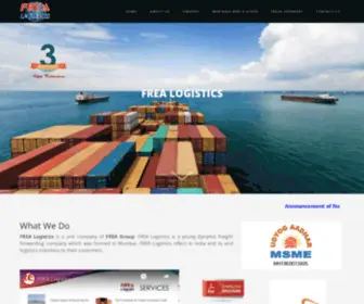 Frealogistics.com(Frea Logistics) Screenshot