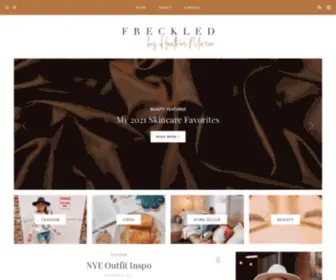 Freckledbyhm.com(Freckled by HM) Screenshot