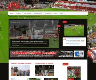 Frecuenciaalbirroja.com(Club Atlético Talleres de Remedios de Escalada) Screenshot