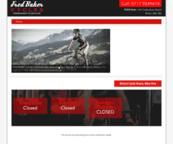 Fredbakercycles.co.uk(fredbakercycles) Screenshot