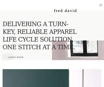 Freddavid.com(Fred David) Screenshot