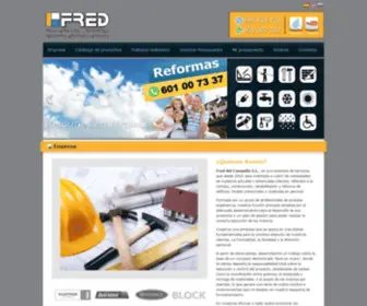 Freddelcampello.es(Fred del Campello) Screenshot