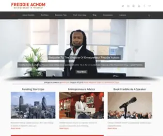 Freddieachom.com(Investment Entrepreneur) Screenshot