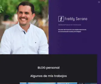 Freddyserrano.com(Freddy Serrano) Screenshot
