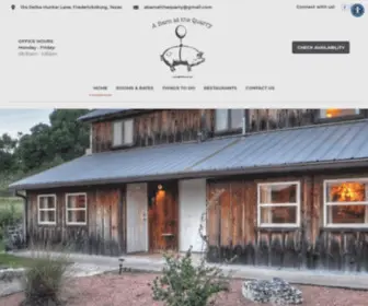 Fredericksburg-TX-Getaway.com(A Barn at the Quarry) Screenshot