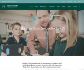 Fredericksburgchristian.com(Fredericksburg Christian School) Screenshot
