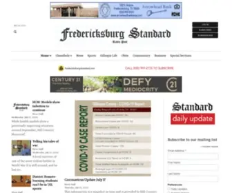 Fredericksburgstandard.com(Fredericksburg Standard) Screenshot