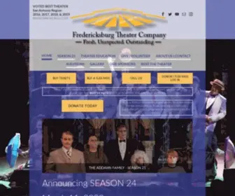 Fredericksburgtheater.org(Fredericksburg Theater Company) Screenshot