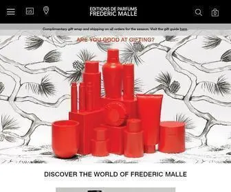 Fredericmalle.com(Frederic Malle Official Site) Screenshot