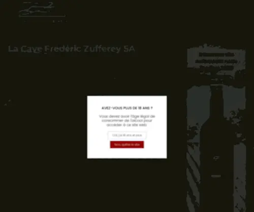 Fredericzuffereyvins.ch(Frédéric) Screenshot