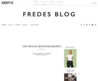 Fredesblog.dk(Fredes Blog) Screenshot