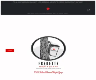 Fredettemaplegrove.com(Fredette Maple Grove) Screenshot