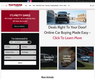 Fredfrederickchryslereaston.com(Fred Frederick Chrysler Dodge Jeep RAM Easton) Screenshot